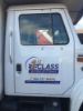 Picture of Used 1999 International 4700, door, passenger side, white, manual, less interior door panel, 
