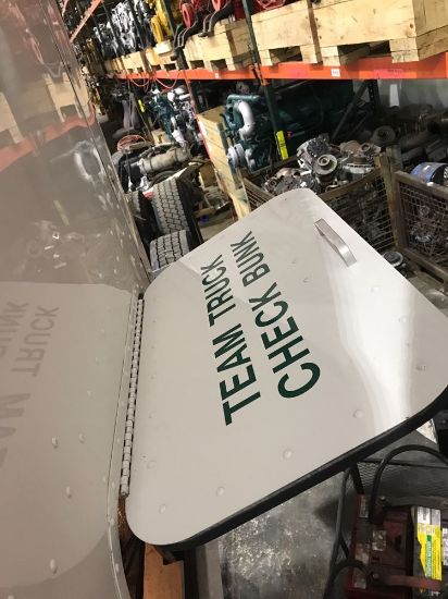 Picture of 2007 International 9400I. 28"x 16" driver side sleeper luggage/ access door.  