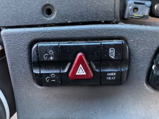 Picture of (USED) 2015 Freightliner Cascadia 113, MISCELLANEOUS DASH SWITCHES: Panel dimmer, Hazard lights, mirror heated,
 
