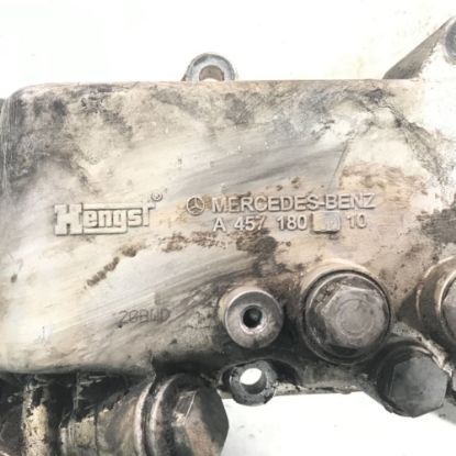 Picture of (USED) 2008 MERCEDES OM460LA, OIL FILTER BASE.
P/N 