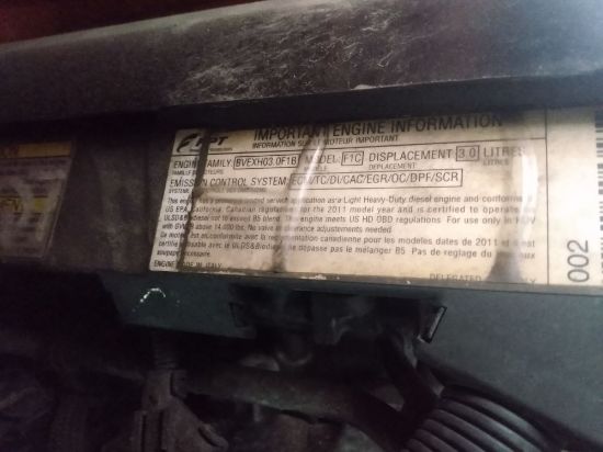 Picture of (Used) 2012 Mitsubishi F1C CORE ENGINE ASSEMBLY