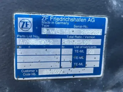 Picture of (Used) 2012 ZF (AT),  TRANSMISSION ASSEMBLY