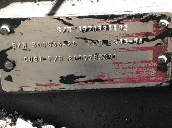 Picture of (USED) 1996 Spicer/TTC (MT) , Transmisson.
S/N