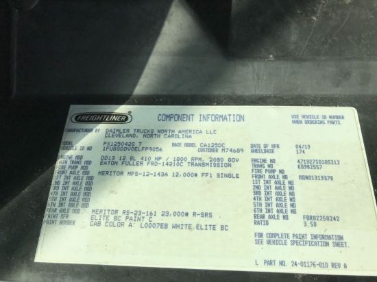 Picture of (USED) MT Eaton/Fuller FRO14210C Transmission Assembly.
Serial # K0982557
P/N 
Truck: 2014 Freightliner Cascadia 125
Engine: Detroit DD13
To find out more about this Transmission give us a call. 
 
 
