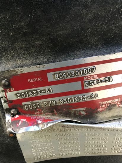 Picture of 2001 Spicer/ES43