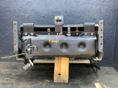 Picture of (Used) 2018 Volvo VNL, BATTERY BOX, 
Side: Driver Side,
Color: Black,
Capacity: 4 batteries,
Material: Steel with plastic cover 
Dimensions: L=30.5”, W=15”,
Reference images for condition 
 


