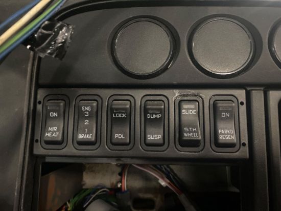 Picture of 2016 International PROSTAR Used Electric Combination Switch (Heat Mirrors, ENG 1 2 3 Brake, Lock PDL, Dump Susp, Slide 5th Wheel, On Parked Regen)   M