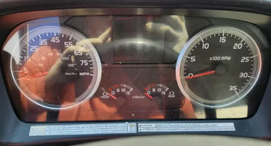 Picture of (Used) 2012 Hino 338, INSTRUMENT CLUSTER