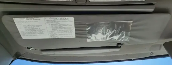 Picture of (Used) 2012 Hino 338, SUN VISOR