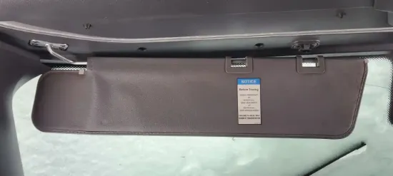 Picture of (Used) 2019 Freightliner Cascadia 126, SUN VISOR