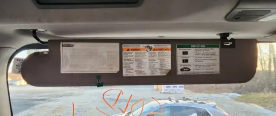 Picture of (Used) 2012 Freightliner M2 106, SUN VISOR