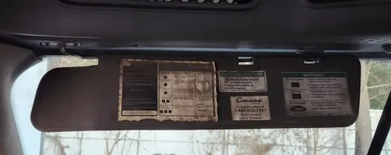 Picture of (Used) 2014 Freightliner Cascadia 113, SUN VISOR