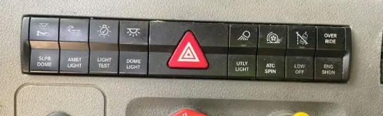 Picture of (Used) 2020 Freightliner Cascadia 126, MISCELLANEOUS DASH SWITCHES