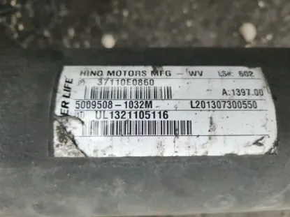 Picture of (Used) 2014 Hino 338, FOUR PIECES DRIVESHAFTS
