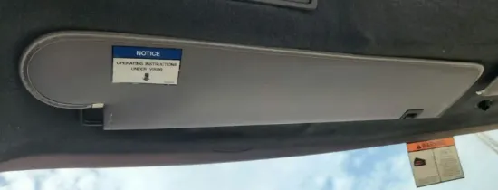 Picture of (Used) 2013 Freightliner M2 106, SUN VISOR