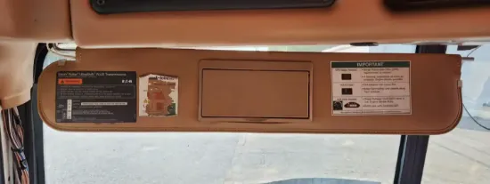 Picture of (Used) 2021 Western Star 5700, SUN VISOR