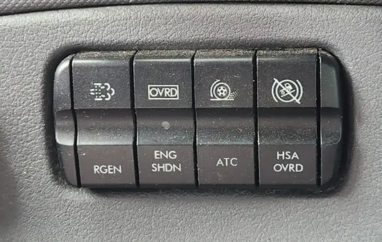 Picture of (Used) 2016 Freightliner Cascadia 125, MISCELLANEOUS DASH SWITCHES