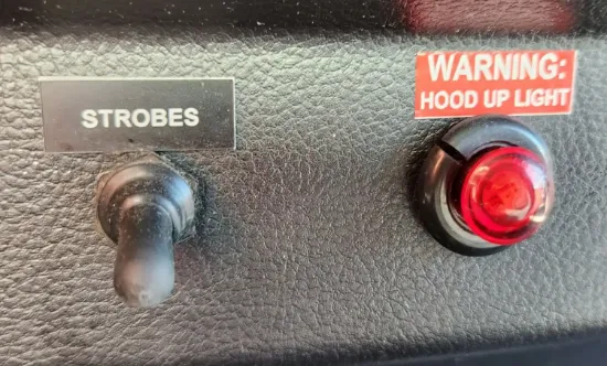 Picture of (Used) 2012 Hino 338, MISCELLANEOUS DASH SWITCHES