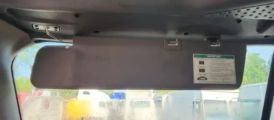 Picture of (Used) 2012 Freightliner Cascadia 125, SUN VISOR