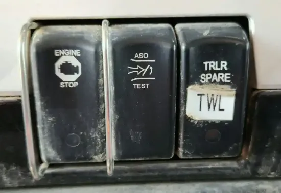 Picture of (Used) 2014 Kenworth T800, MISCELLANEOUS DASH SWITCHES