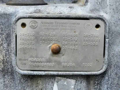 Picture of (Core) Allison  HD4560 (AT) TRANSMISSION ASSEMBLY