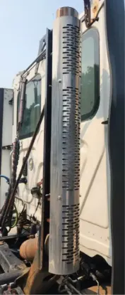 Picture of (Used) 2014 Freightliner Cascadia 113, MUFFLER SHIELD