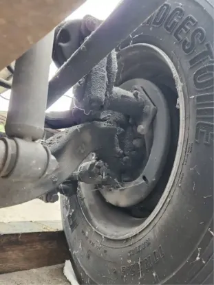 Picture of (Used) 2018 Hino 268, FRONT SPINDLE/KNUCKLE