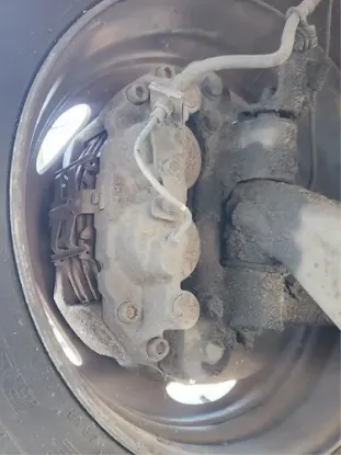 Picture of (Used) 2009 Hino 185, FRONT SPINDLE/KNUCKLE