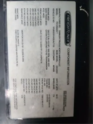 Picture of (Used) 2016 Freightliner Cascadia 125, FRONT SPINDLE/KNUCKLE