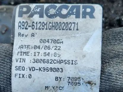 Picture of (Used) 2022 Peterbilt 579, CHASSIS WIRING HARNESS
