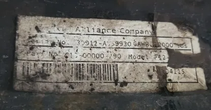 Picture of (Used) 2016 Freightliner Cascadia 125, COMPLETE FRONT AXLE BEAM