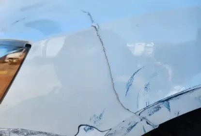 Picture of (Used) 2018 Freightliner Cascadia 126, REPAIRABLE HOOD ASSEMBLY