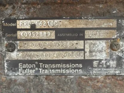 Picture of (Used) 2012 Eaton/Fuller (MT), TRANSMISSION ASSEMBLY