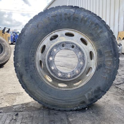 Picture of (SINGLE) CONTINENTAL HDR1 TIRE,
Size: 11R22.5,
Condition: Virgin,
Thread Depth: 6