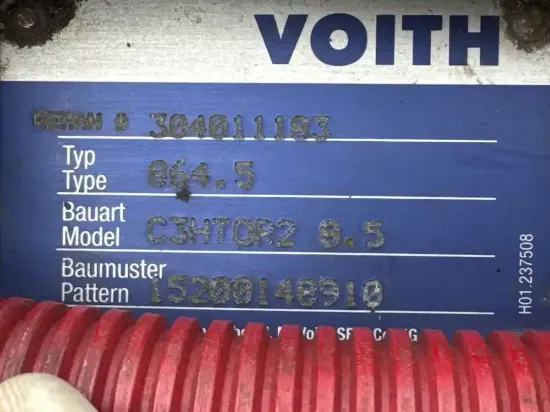 Picture of (Used) 2014 VOITH, TRANSMISSION ASSEMBLY-  