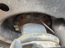 Picture of (Used) 2024 International RH613, COMPLETE FRONT DIFFERENTIAL HUBS