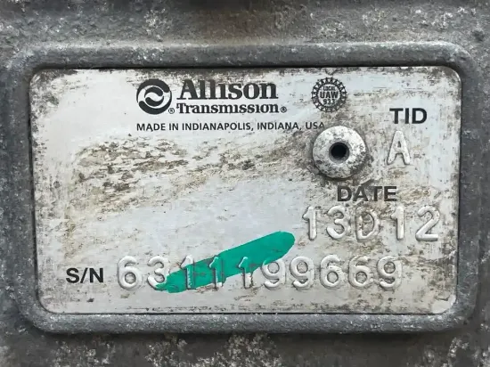 Picture of (Used) 2013 Allison (AT), TRANSMISSION ASSEMBLY
