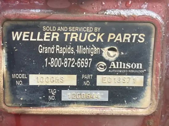 Picture of (Used) 2010 Allison (AT), TRANSMISSION ASSEMBLY