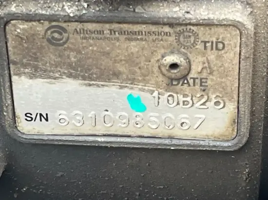 Picture of (Used) 2009 Allison (AT), TRANSMISSION ASSEMBLY