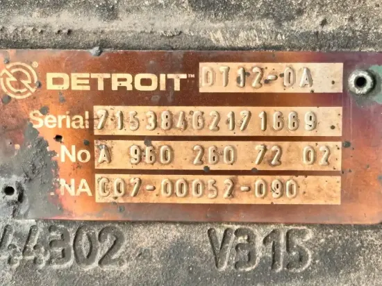 Picture of (Used) 2019 Detroit (AT), TRANSMISSION ASSEMBLY-  
