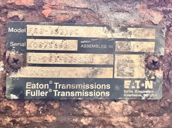 Picture of (Used) 2011 Eaton/Fuller (MT), TRANSMISSION ASSEMBLY- 
