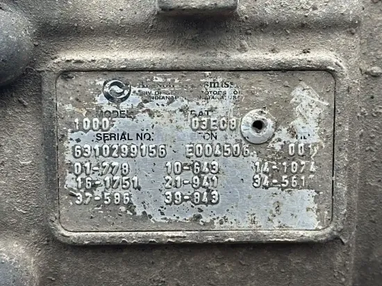 Picture of (Used) 2000 Allison (AT), TRANSMISSION ASSEMBLY-  