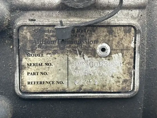 Picture of (Used) 2007 Allison (AT), TRANSMISSION ASSEMBLY-  