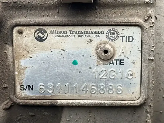 Picture of (Used) 2011 Allison (AT), TRANSMISSION ASSEMBLY-  