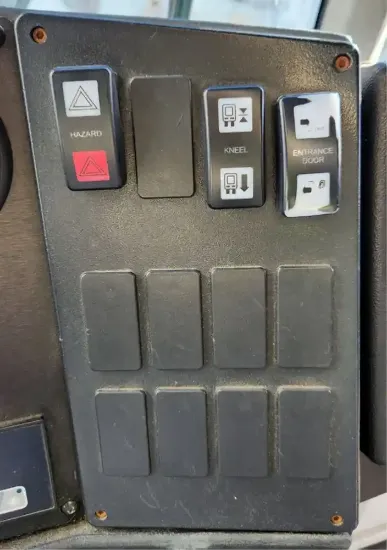 Picture of (Used) 2021 MCI D4505, MISCELLANEOUS DASH SWITCHES