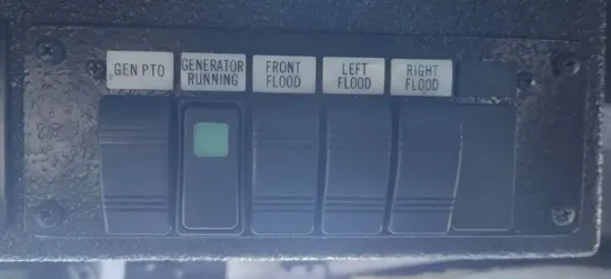 Picture of (Used) 2008 Seagrave Pumpers, MISCELLANEOUS DASH SWITCHES