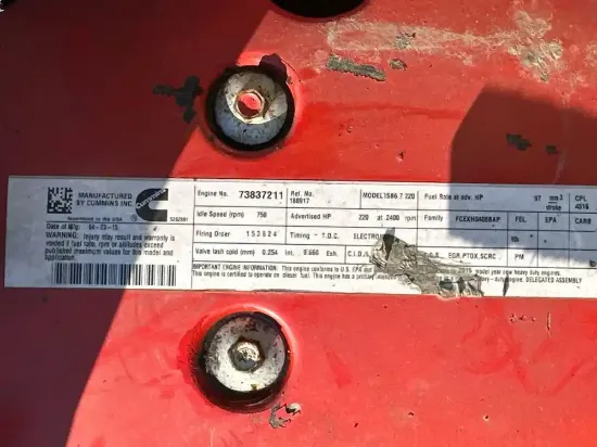 Picture of (Used) 2015 Cummins ISB6.7, ENGINE ASSEMBLY