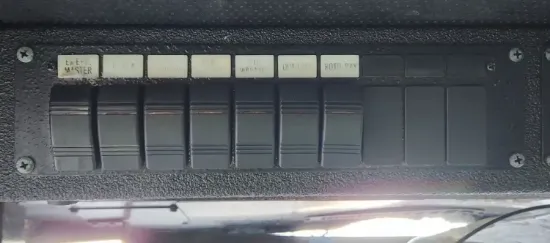 Picture of (Used) 2008 Seagrave Pumpers, MISCELLANEOUS DASH SWITCHES