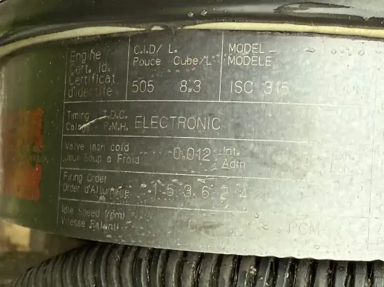 Picture of (Core) Engine does Turn 360 Degrees Complete, Cummins ISC 315,  ENGINE ASSEMBLY- 