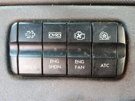 Picture of (Used) 2017 Freightliner Cascadia 125, MISCELLANEOUS DASH SWITCHES